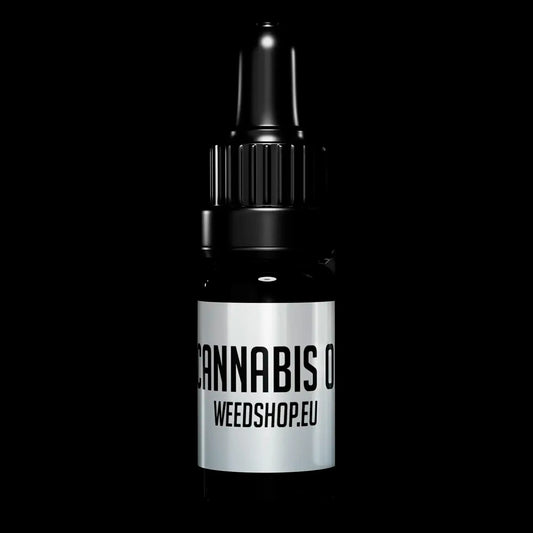 THCA oil 10% full spectrum 10ml bottle bottle glass with pipette